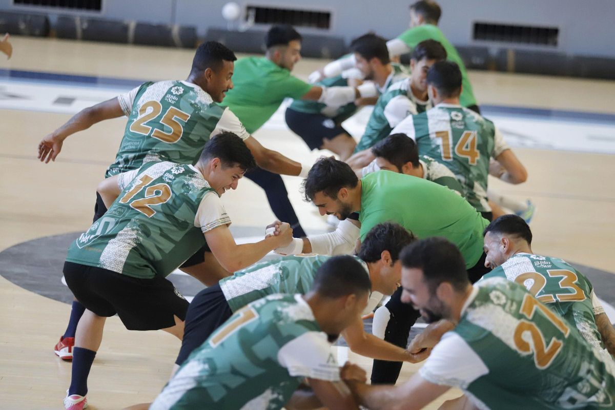 Un entrenamiento del Córdoba Futsal.