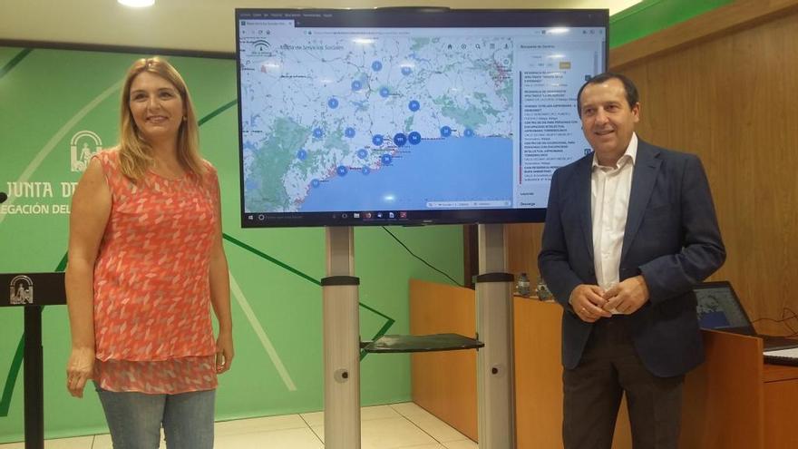 Presentación del mapa de servicios sociales en la provincia.