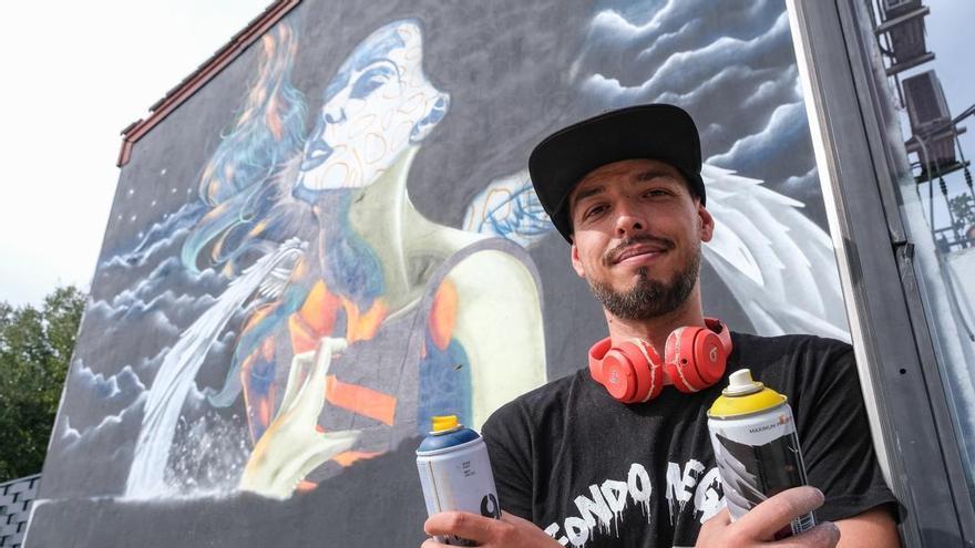 «Los grafitis dotan de vida zonas poco transitadas»
