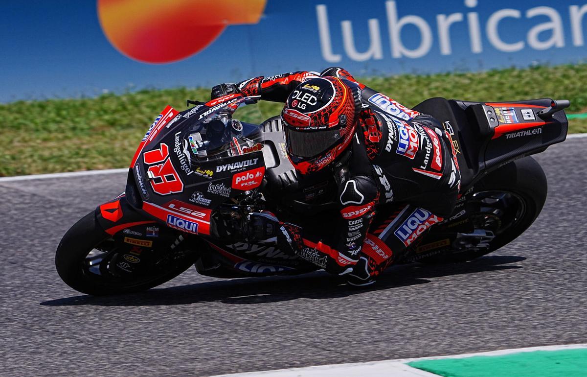 La carrera en el circuito de Mugello de MotoGP.