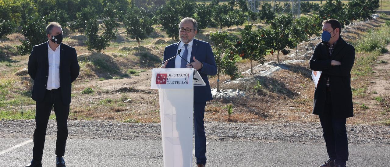 La cooperativa agrícola San José de Almassora acogió este lunes la presentación de los presupuestos de la Diputación de Castellón para el ejercicio del 2022.