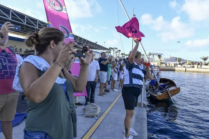 21-09-19 DEPORTES. BAHIA DEL PUERTO. LAS PALMAS DE GRAN CANARIA. Vela latina. Desempate Guanche-Tomás Morales por el título del Campeonato. Fotos: Juan Castro.  | 21/09/2019 | Fotógrafo: Juan Carlos Castro