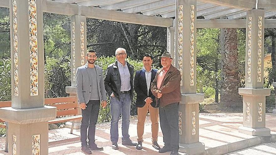 L’Alcora rehabilita la pérgola y la fuente del paraje de Sant Vicent