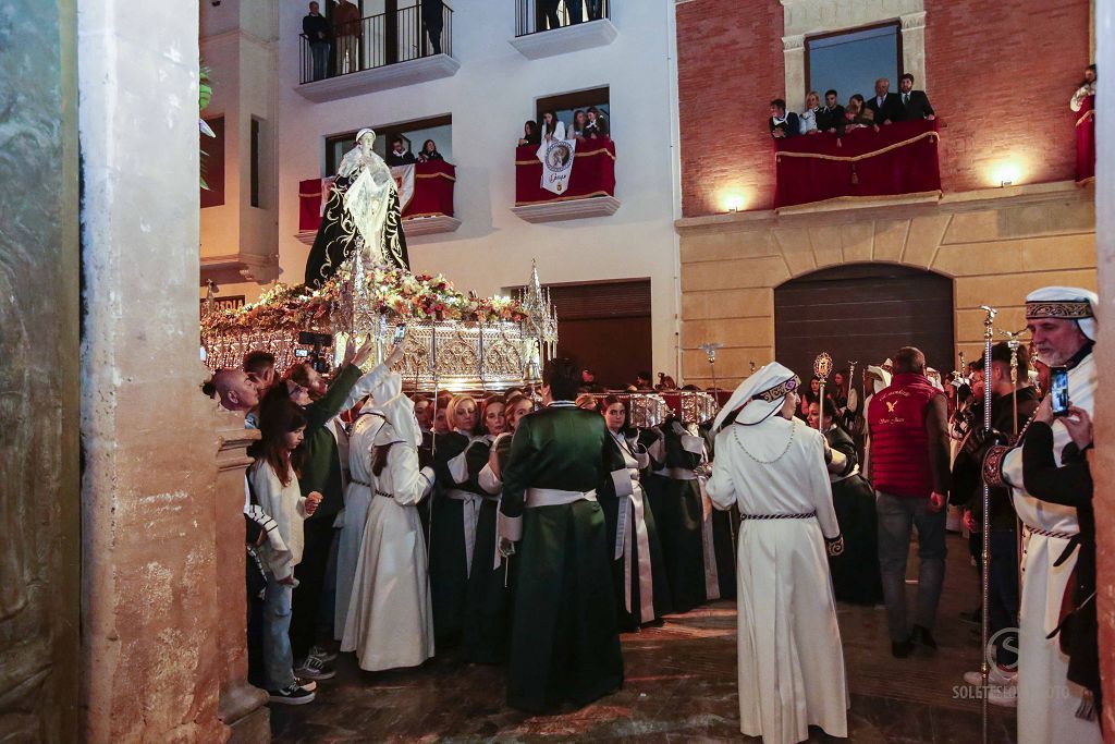 Las imágenes de la procesión de Viernes Santo en Lorca (II)