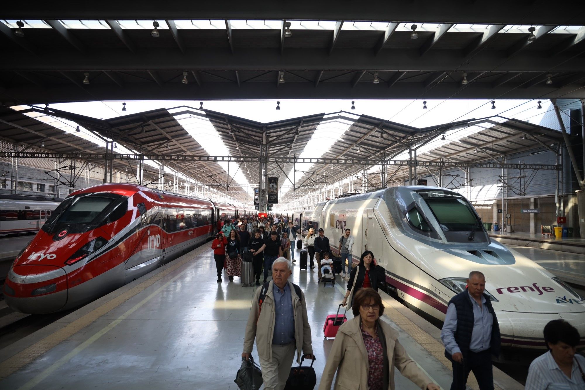 Llega el primer AVE barato a Málaga