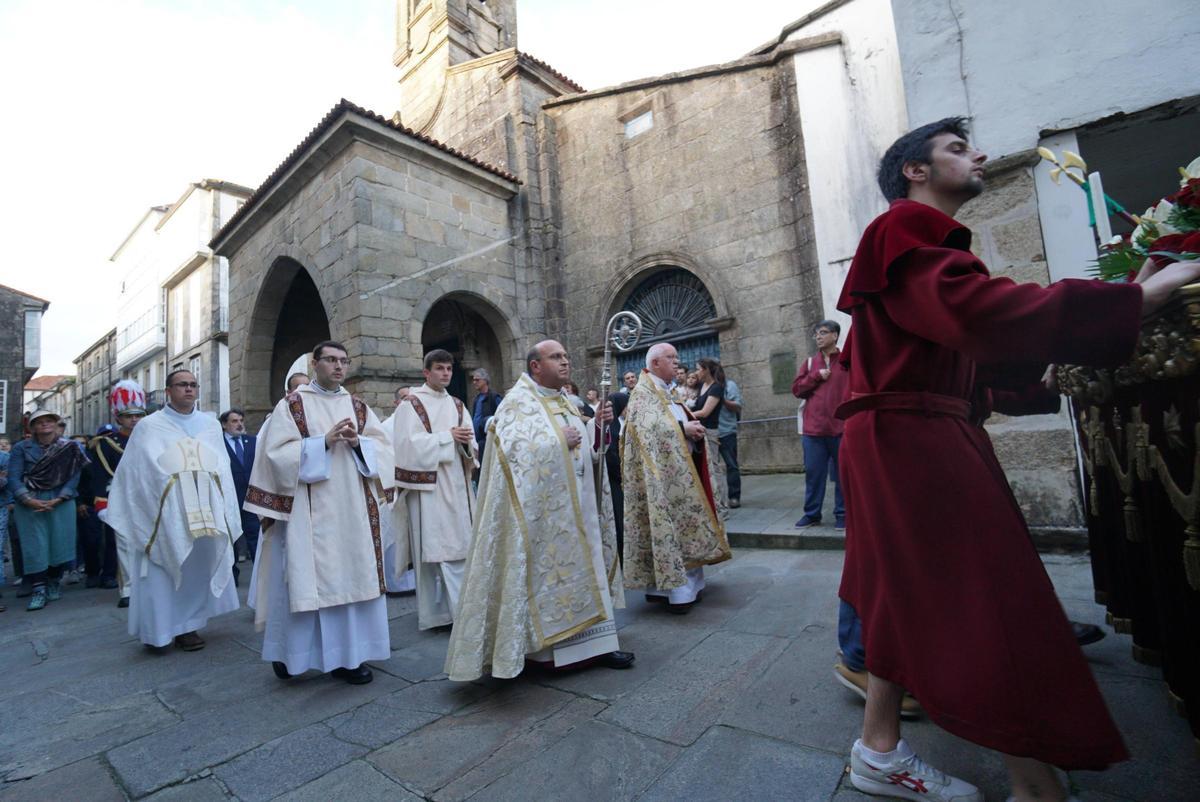 Así fue la procesión del Corpus Christi en Santiago de Compostela