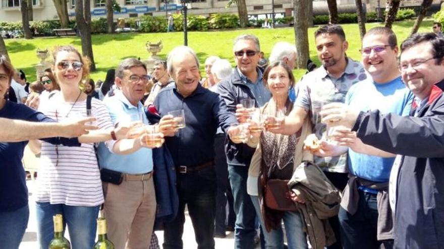 Brindis municipal en el Bombé sin el PP