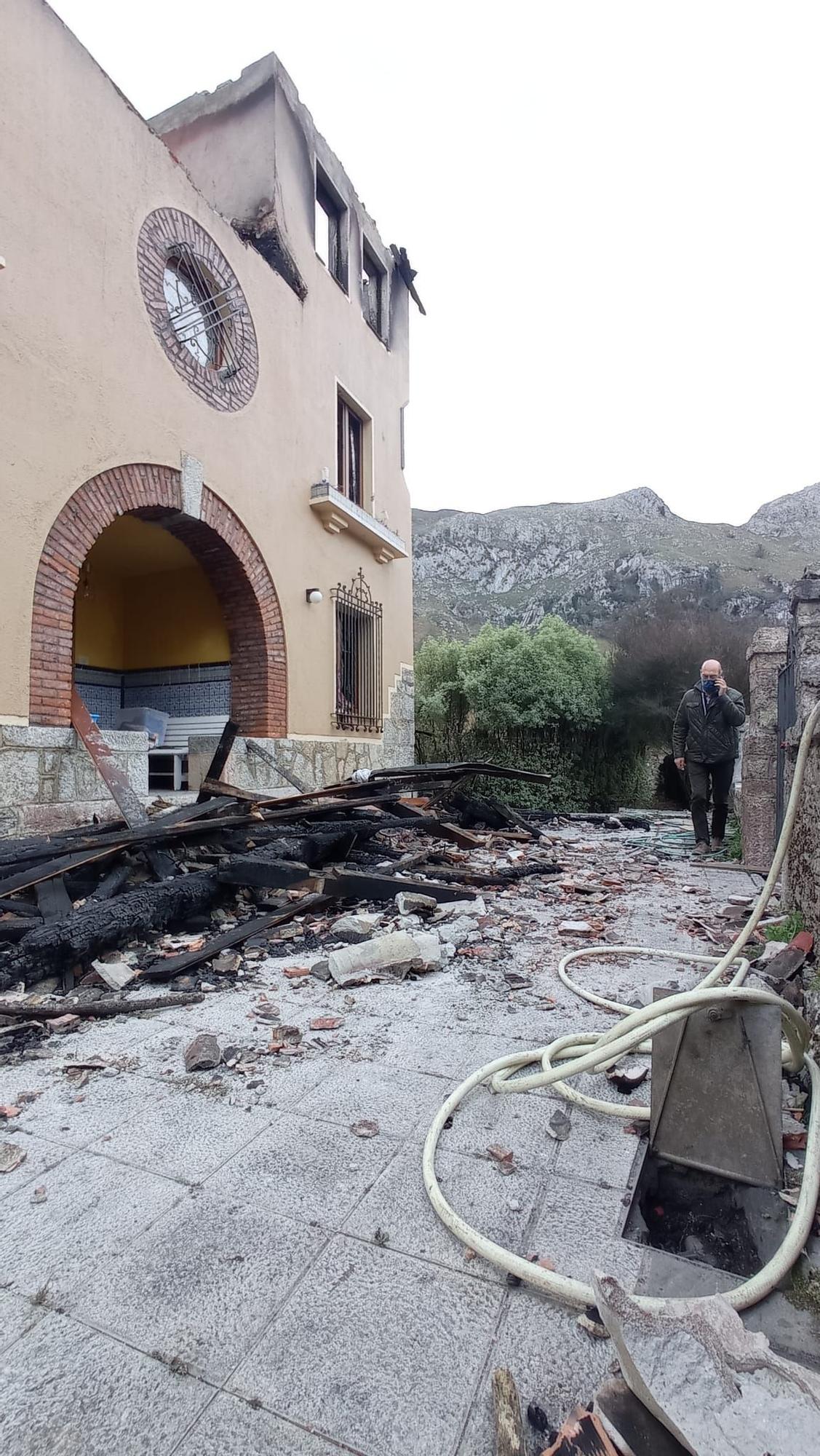 Los recuerdos calcinados en la casa indiana de Sames