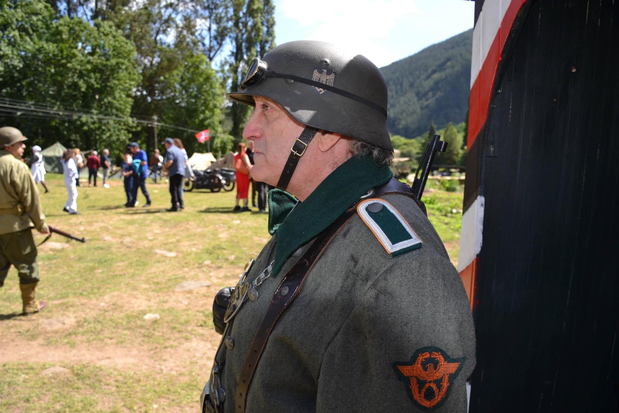 EN IMÁGENES: El Desembarco de Normandía vuelve a Silviella, en Belmonte