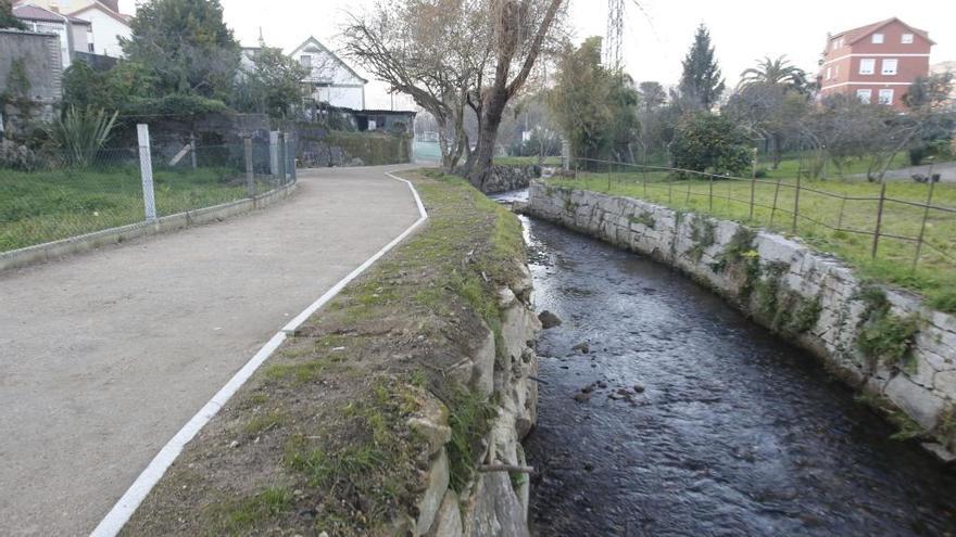 Un tramo del paseo del Lagares. // A. Villar