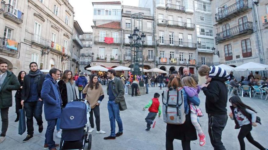 Plaza de la Constitución de Vigo. // M.G.Brea