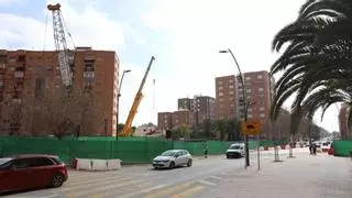 El corte de la Alameda de Cervantes de Lorca durará hasta el 30 de septiembre