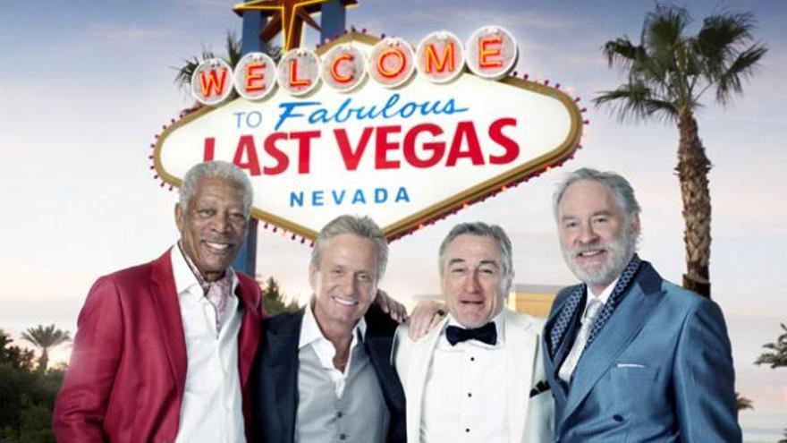 Los protagonistas de &#039;Last Vegas&#039;.