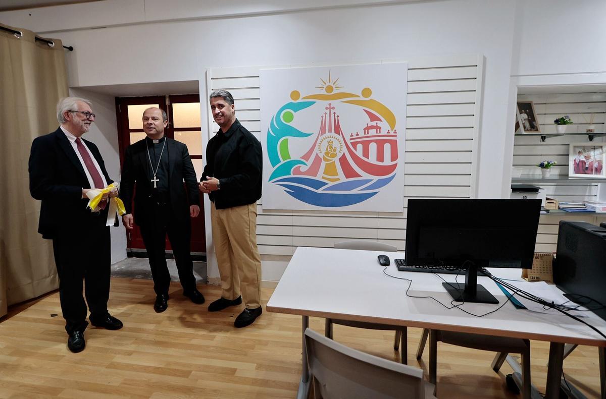 Presentación en La Laguna (Tenerife) de la primera oficina en España para la visita del papa León XIV Presentación en La Laguna (Tenerife) de la primera oficina en España para la visita del papa León XIV