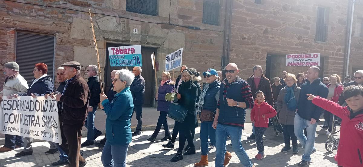 Manifestación de hoy en Tábara por la sanidad