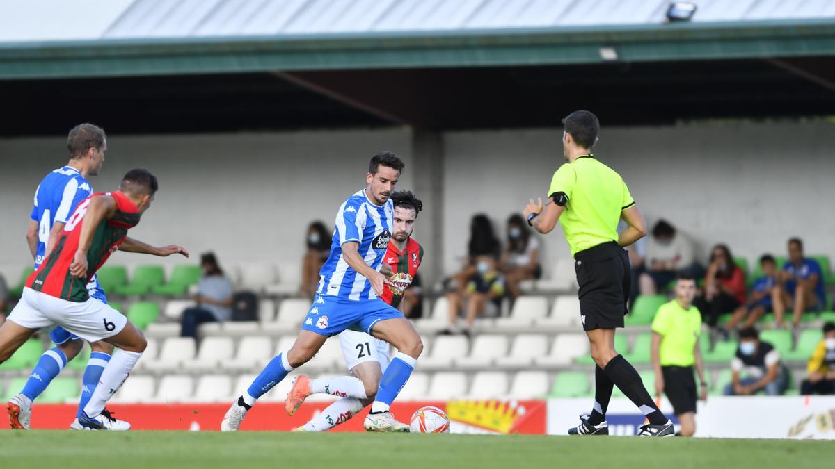 Amistoso entre el Deportivo y el Racing Villalbés