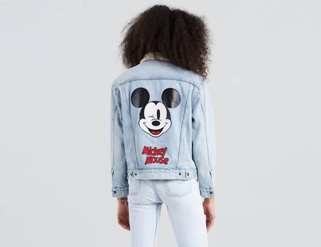 Chaqueta vaquera de Levis x Mickey Mouse