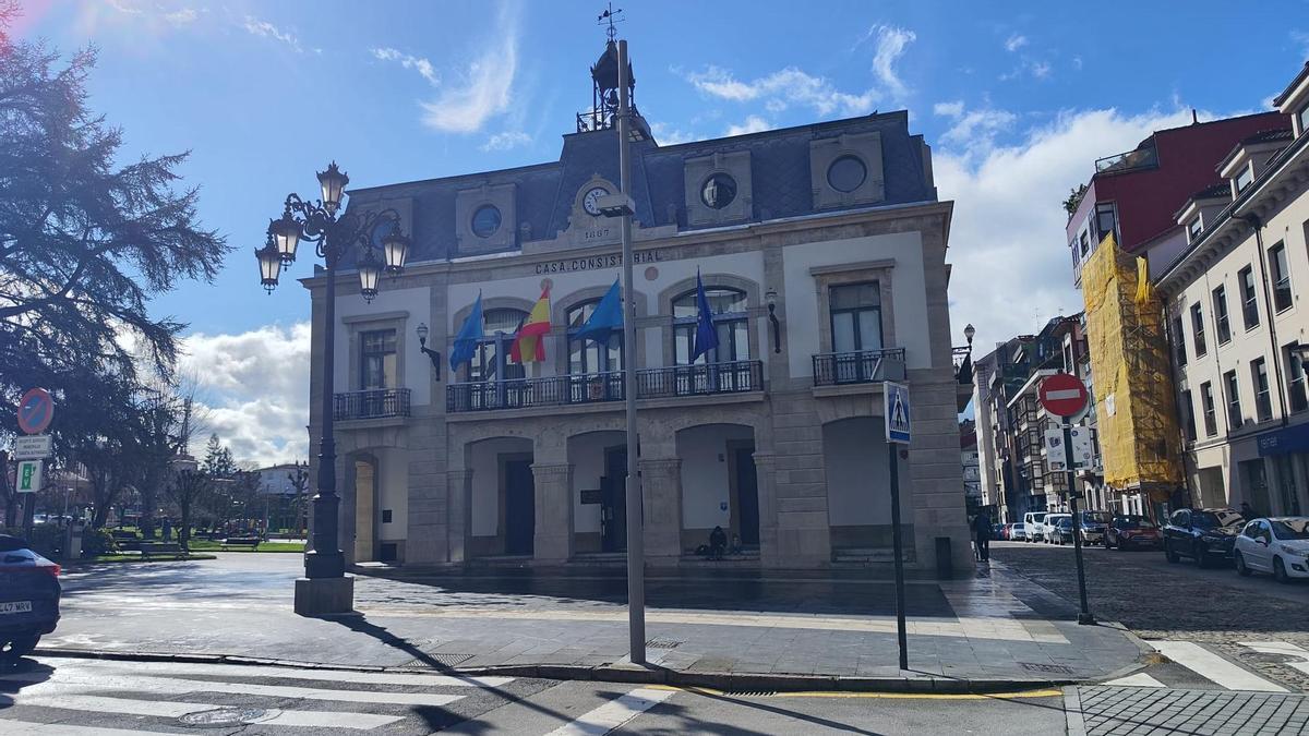 Vista del Ayuntamiento de Siero.