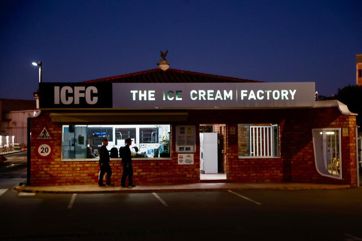 Instalaciones de la empresa, ayer