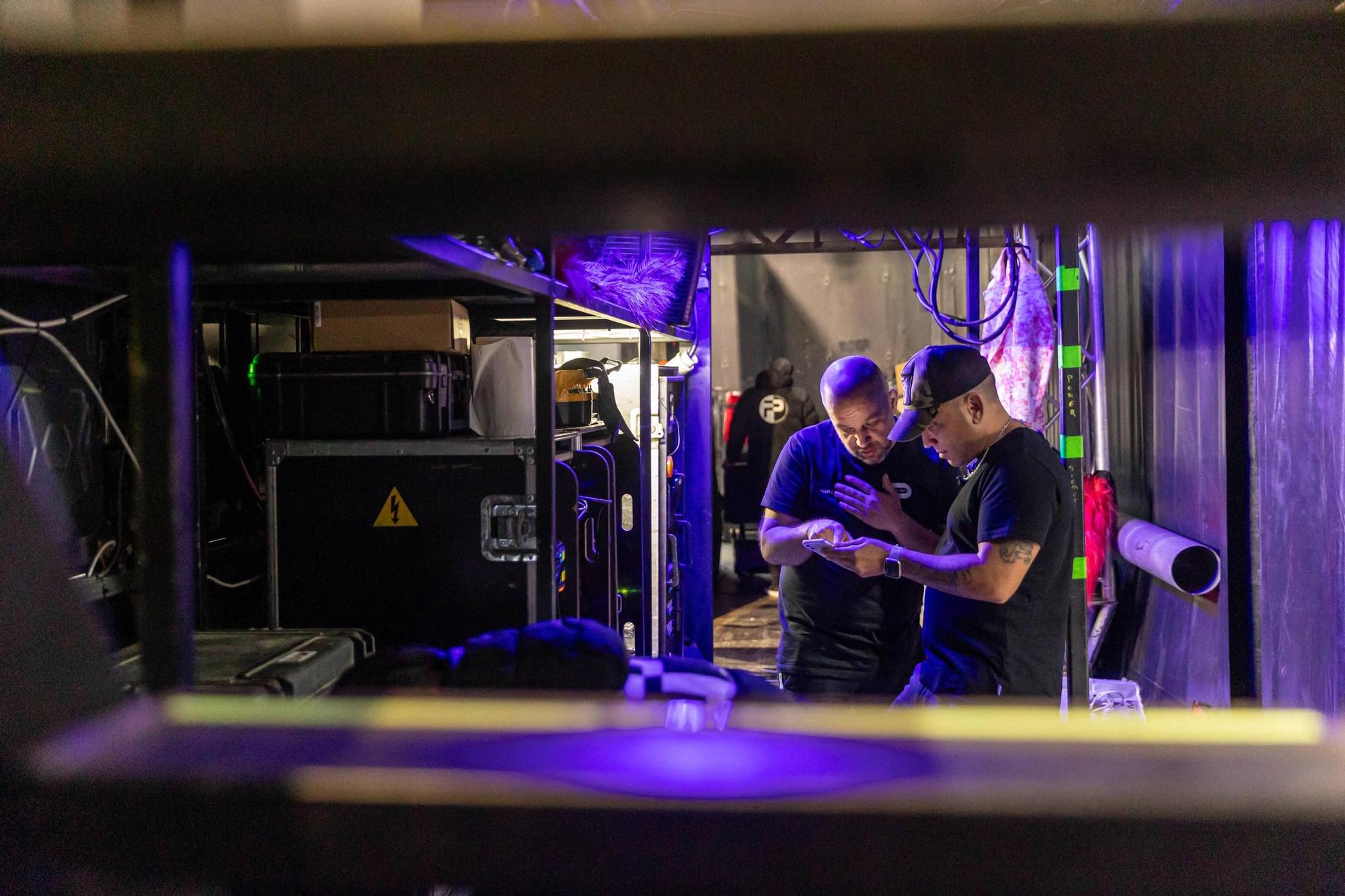 EN IMÁGENES: Así se preparan los shows de la orquesta "Panorama"