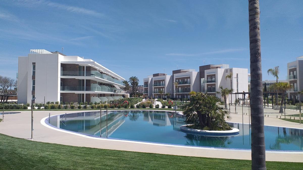 Promoción de viviendas Eleven Lights, en Costa Ballena (Cádiz), en las que Domonova ha realizado todo su sistema de domótica para el interior y el exterior.