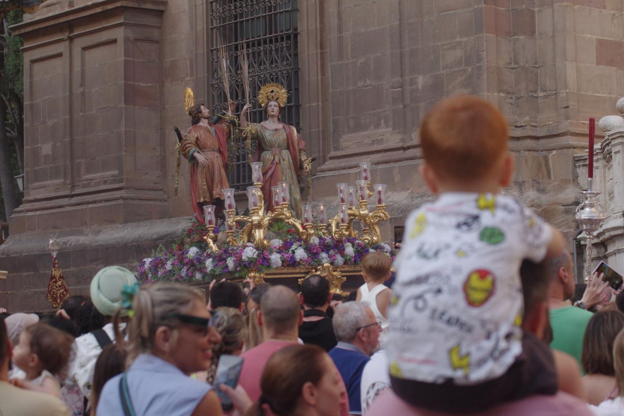 Procesión de los Patronos de Málaga 2025