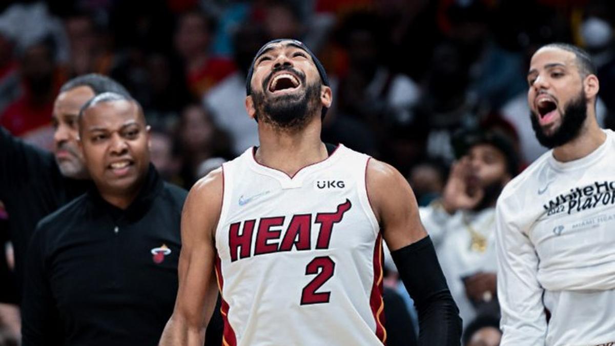 Los Miami Heat celebran su victoria