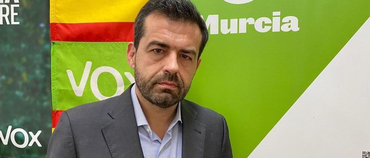 Rubén Martínez Alpañez, secretario de Organización de Vox Murcia.