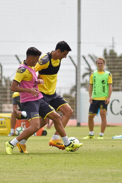 Entrenamiento de la Unión Deportiva Las Palmas