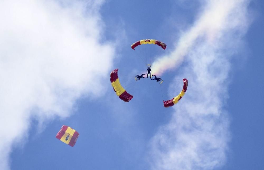 Acto de relevo de mando de la Base Aérea de Alcantarilla