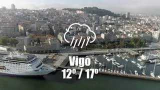 El tiempo en Vigo: previsión meteorológica para hoy, martes 14 de abril