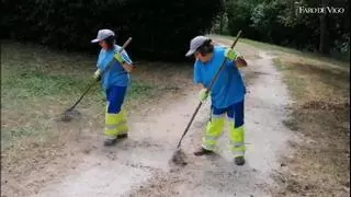 Aspamadis embellece rutas termales de la provincia de Ourense: manos expertas para un entorno de bandera