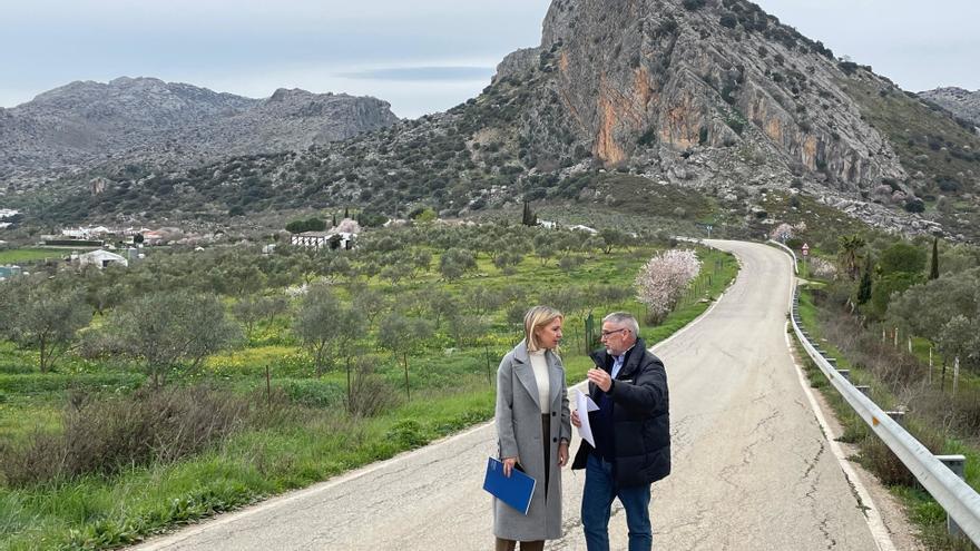 Destinarán 411.000 euros al arreglo de la carretera de Montejaque