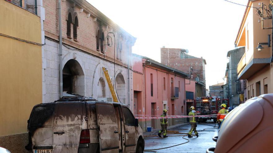 El sinistre s&#039;ha produït al carrer Llers de Vilafant.