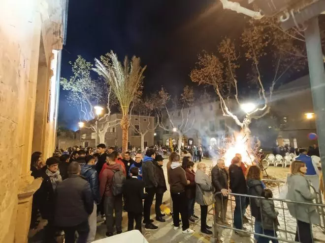 Así ha vivido sa Pobla el 'sus' a Sant Antoni