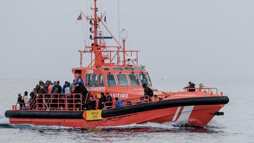 Salvamento Marítimo rescata a 206 migrantes en Canarias.