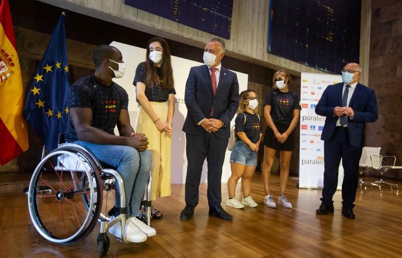 Presentación de los deportistas paralímpicos canarios preseleccionados para Tokio 2021