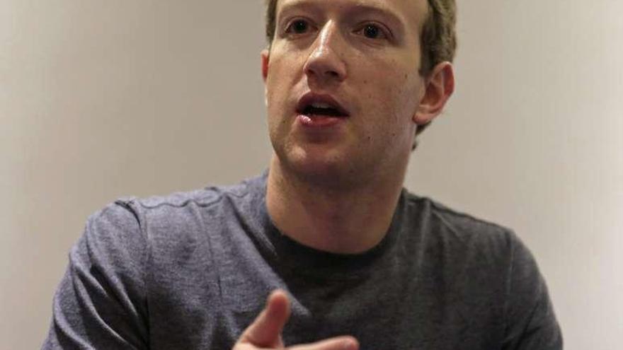 Mark Zuckerberg, fundador de Facebook.