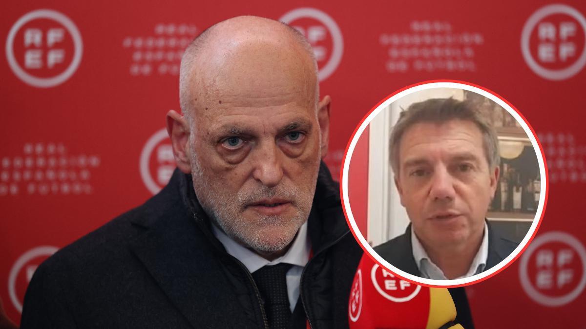 José Luis Álvarez Almeida carga contra Javier Tebas por el camino en la lucha contra la piratería.