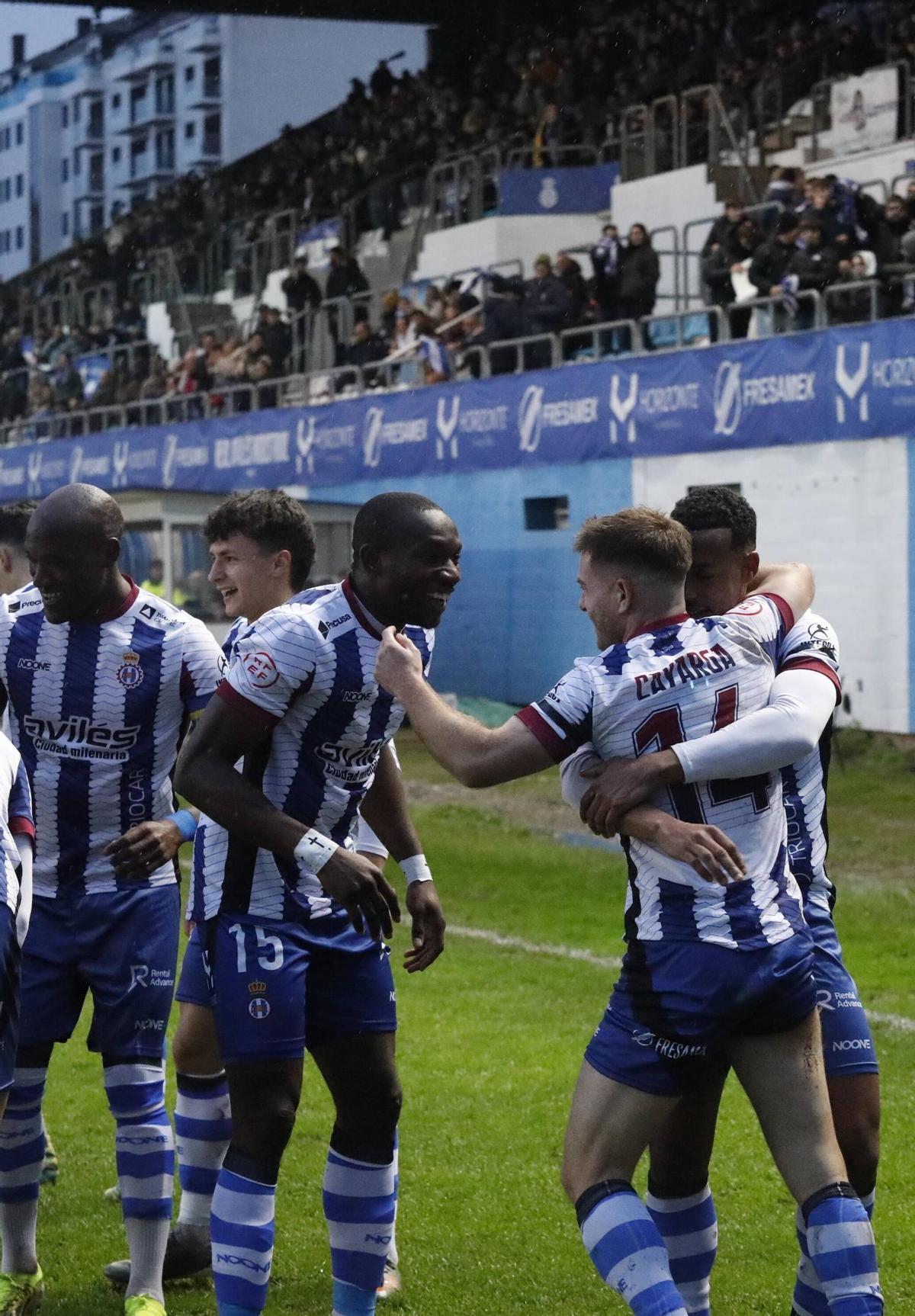 EN IMÁGENES: Las mejores imágenes del Avilés-Lugo