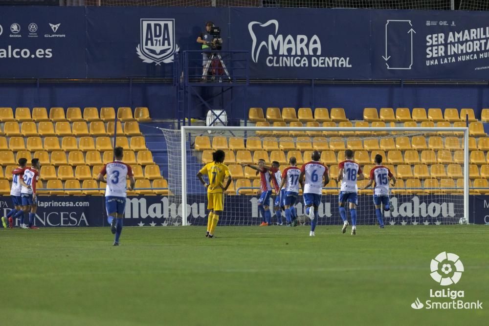 Partido de fútbol: Alcorcón-Sporting de Gijón