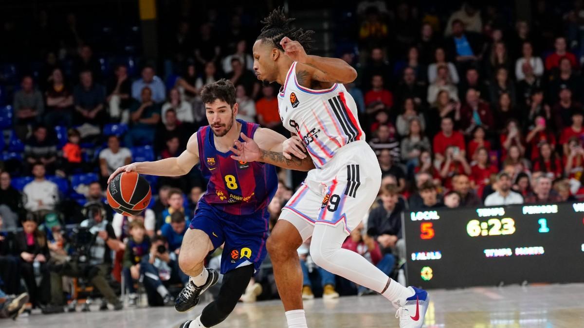 Darío Brizuela, ante París Basketball