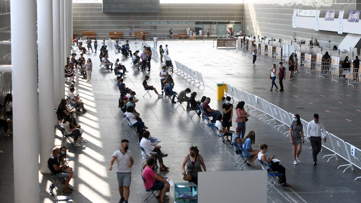 Vacunación en el Recinto Ferial