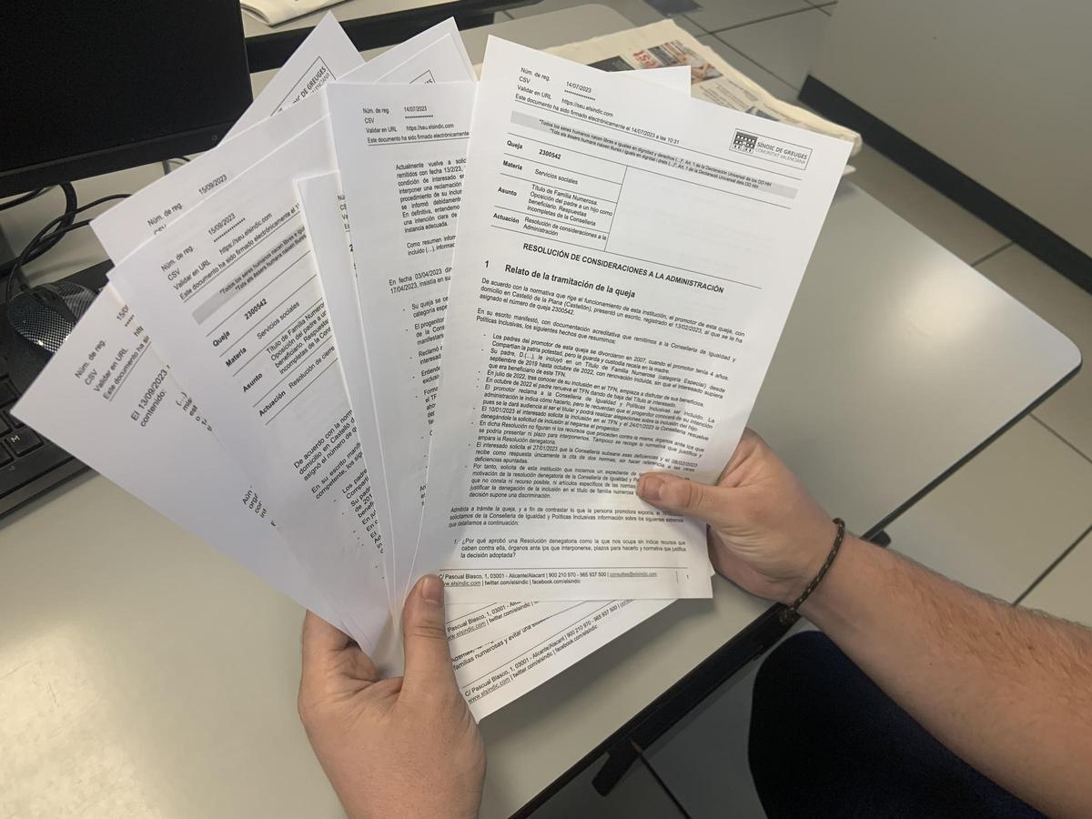 Título de Familia Numerosa en València: Quitar o poner a un hijo en el carné