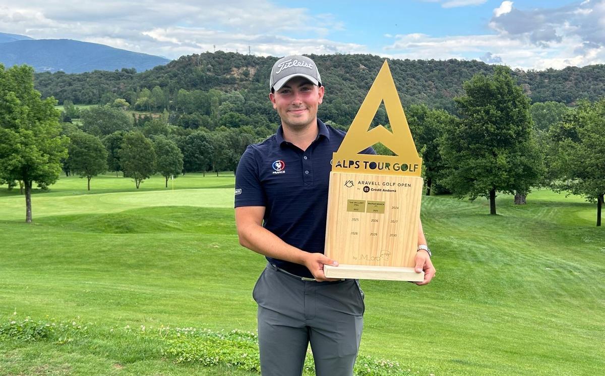 Théo Boulet se llevó la victoria en Aravell, la segunda consecutiva en el Alps Tour