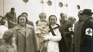 Llegada del buque Crimea en el puerto de Castellón