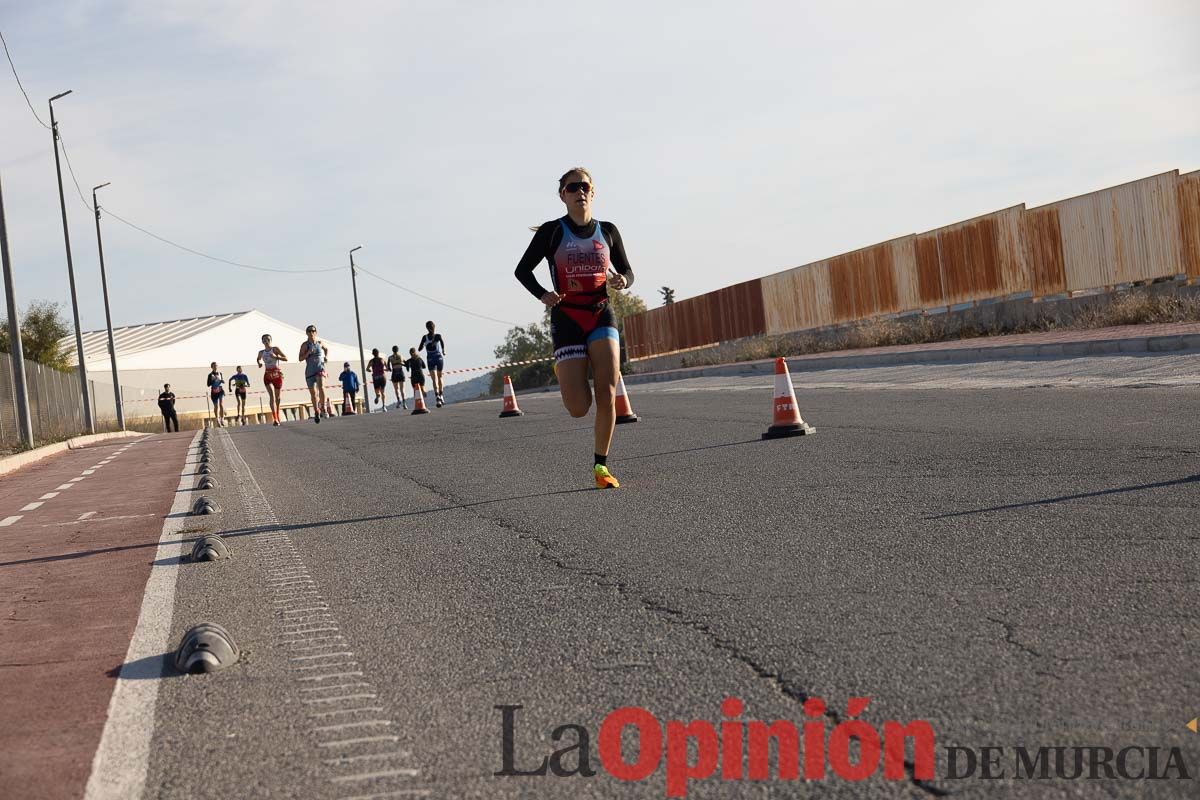 Campeonato Regional de Duatlón por relevos Súper Sprint en Calasparra (carrera a pie)