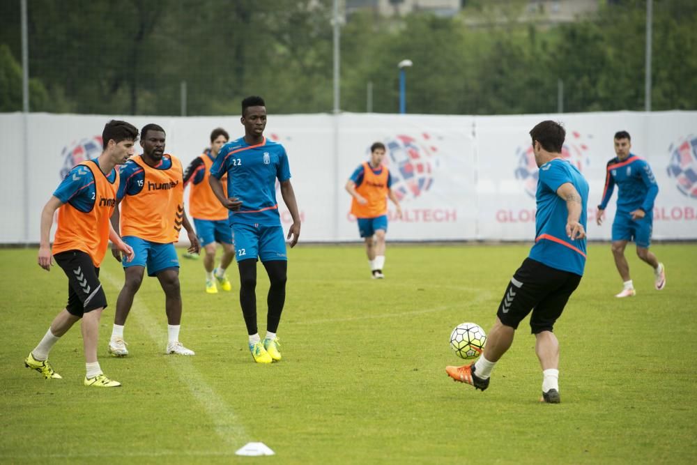 Entrenamiento del Real Oviedo