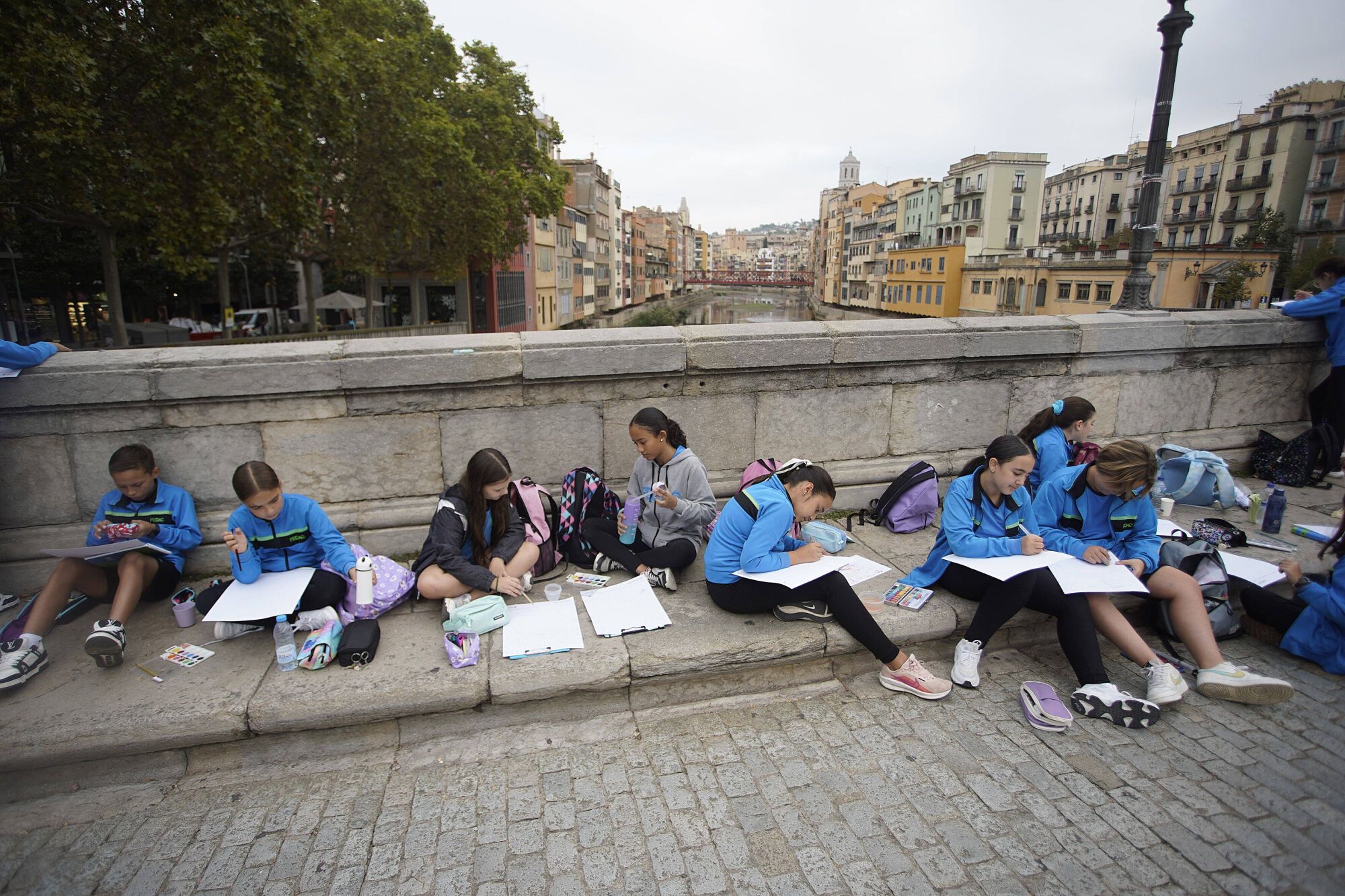 Girona barri vell 51è Concurs de Pintura Ràpida GEIEG Infantil i Juvenil.
