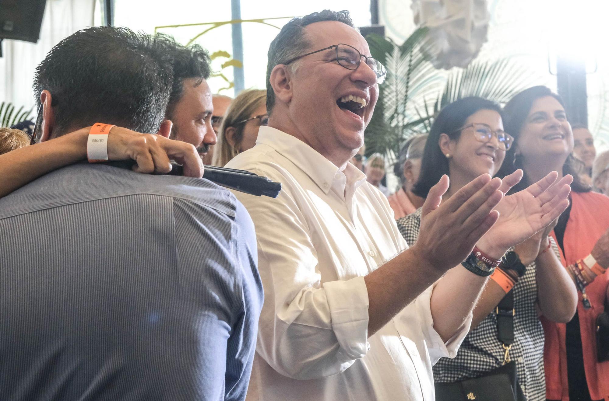 Cierre de campaña de las elecciones generales de los candidatos del PP por la provincia de Las Palmas